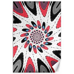 High Contrast Twirl Canvas 24  X 36  by linceazul