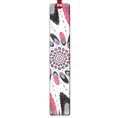 High Contrast Twirl Large Book Marks by linceazul