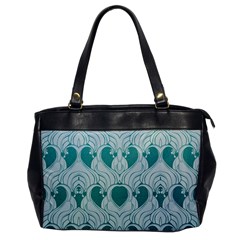 Teal Art Nouvea Office Handbags by NouveauDesign