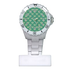 green fan  Plastic Nurses Watch