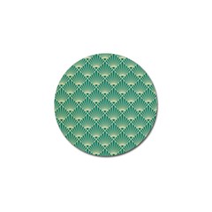 Green Fan  Golf Ball Marker (10 Pack) by NouveauDesign