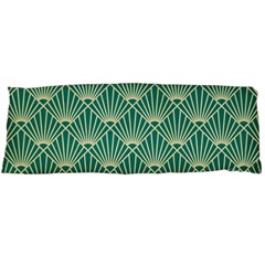 Green Fan  Body Pillow Case (dakimakura) by NouveauDesign