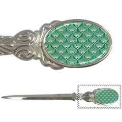 Green Fan  Letter Openers by NouveauDesign