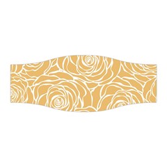 Yellow Peonines Stretchable Headband by NouveauDesign