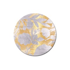 Gold Silver Magnet 3  (round) by NouveauDesign