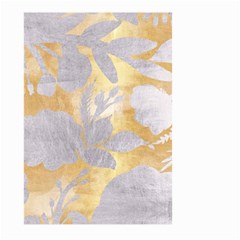 Gold Silver Large Garden Flag (two Sides) by NouveauDesign