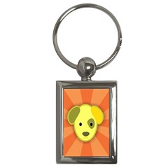 Adoption Animal Bark Boarding Key Chains (Rectangle) 