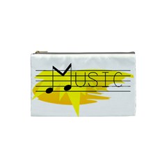 Music Dance Abstract Clip Art Cosmetic Bag (small)  by Celenk