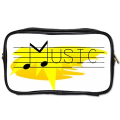 Music Dance Abstract Clip Art Toiletries Bags 2-side by Celenk