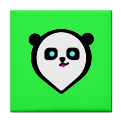 Panda Bear Face Towel by Celenk