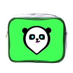 Panda Bear Mini Toiletries Bags by Celenk