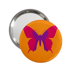 Butterfly Wings Insect Nature 2 25  Handbag Mirrors by Celenk