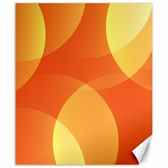 Abstract Orange Yellow Red Color Canvas 20  X 24   by Celenk