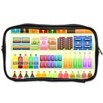 Supermarket Shelf Products Snacks Toiletries Bags Front