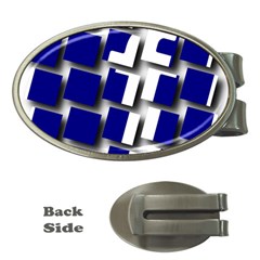 Facebook Social Media Network Blue Money Clips (oval)  by Celenk