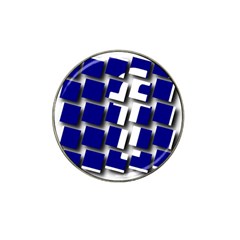 Facebook Social Media Network Blue Hat Clip Ball Marker by Celenk