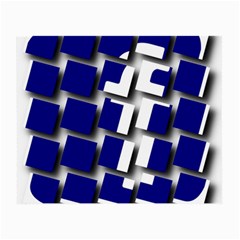 Facebook Social Media Network Blue Small Glasses Cloth by Celenk