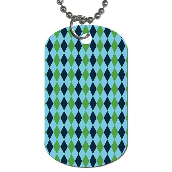 Rockabilly Retro Vintage Pin Up Dog Tag (Two Sides)