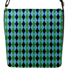 Rockabilly Retro Vintage Pin Up Flap Messenger Bag (s) by Celenk