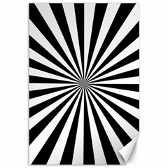 Rays Stripes Ray Laser Background Canvas 12  X 18   by Celenk