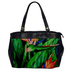 Flowers Art Beautiful Office Handbags by Celenk