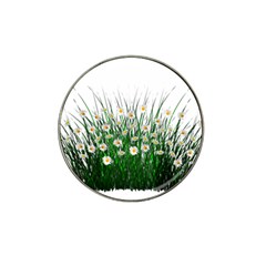 Spring Flowers Grass Meadow Plant Hat Clip Ball Marker (4 Pack) by Celenk