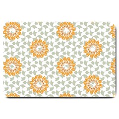 Stamping Pattern Fashion Background Large Doormat 