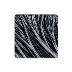 Fractal Mathematics Abstract Square Magnet