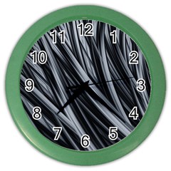 Fractal Mathematics Abstract Color Wall Clocks