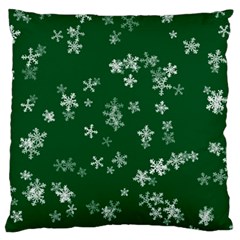 Template Winter Christmas Xmas Large Cushion Case (two Sides)
