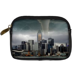 Tornado Storm Lightning Skyline Digital Camera Cases by Celenk