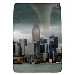 Tornado Storm Lightning Skyline Flap Covers (l)  by Celenk