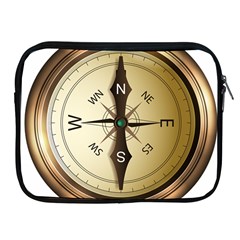 Compass North South East Wes Apple Ipad 2/3/4 Zipper Cases by Celenk