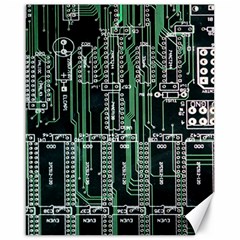 Printed Circuit Board Circuits Canvas 16  X 20   by Celenk