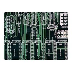 Printed Circuit Board Circuits Double Sided Flano Blanket (mini)  by Celenk