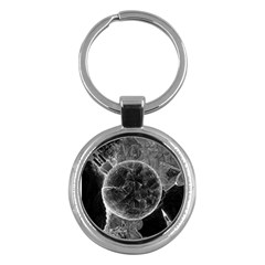 Space Universe Earth Rocket Key Chains (round)  by Celenk