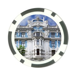 Squad Latvia Architecture Poker Chip Card Guard (10 Pack) by Celenk
