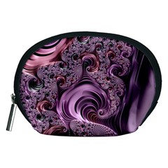 Abstract Art Fractal Accessory Pouches (medium)  by Celenk