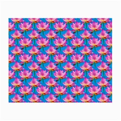 Seamless Flower Pattern Colorful Small Glasses Cloth (2-Side)