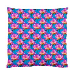 Seamless Flower Pattern Colorful Standard Cushion Case (Two Sides)