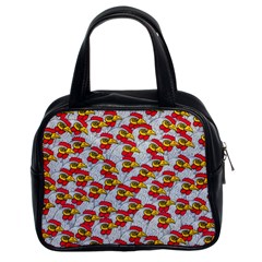 Chickens Animals Cruelty To Animals Classic Handbags (2 Sides) by Celenk