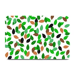 Leaves True Leaves Autumn Green Plate Mats