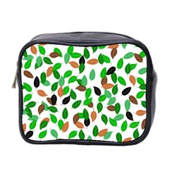 Leaves True Leaves Autumn Green Mini Toiletries Bag 2-Side