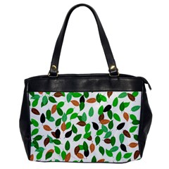 Leaves True Leaves Autumn Green Office Handbags