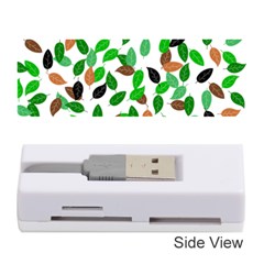 Leaves True Leaves Autumn Green Memory Card Reader (Stick) 