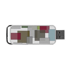 Decor Painting Design Texture Portable USB Flash (One Side)