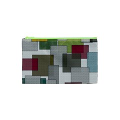 Decor Painting Design Texture Cosmetic Bag (XS)