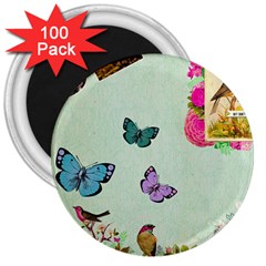 Collage 3  Magnets (100 Pack) by NouveauDesign