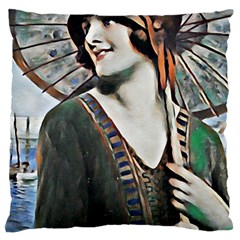 Gatsby Sommer Large Cushion Case (one Side) by NouveauDesign