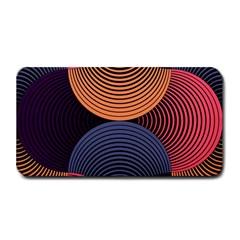 Geometric Swirls Medium Bar Mats by Celenk